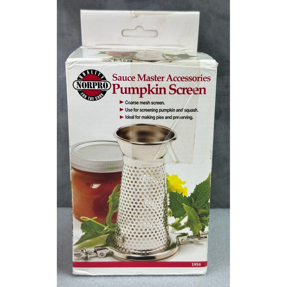 Norpro Sauce Maker PUMPKIN SCREEN Accessories # 1954 - Picture 2 of 5